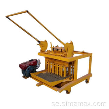 QMR4-45 Dieselcementblock Brick Making Machine